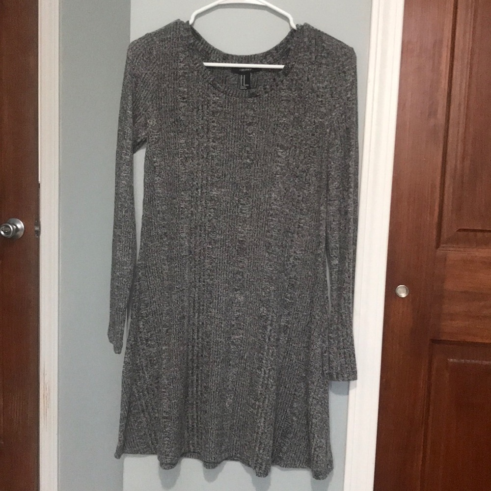 Grey Forever 21 Dress